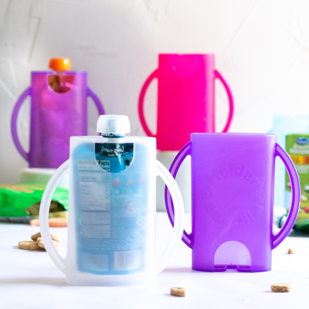 5-Pack Flipping Holder Classic | Food Pouch, Juice Box, Juice Pouch Holders